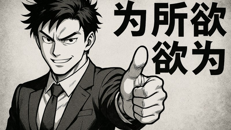 为所欲为 漫画破格叙事主视觉画面